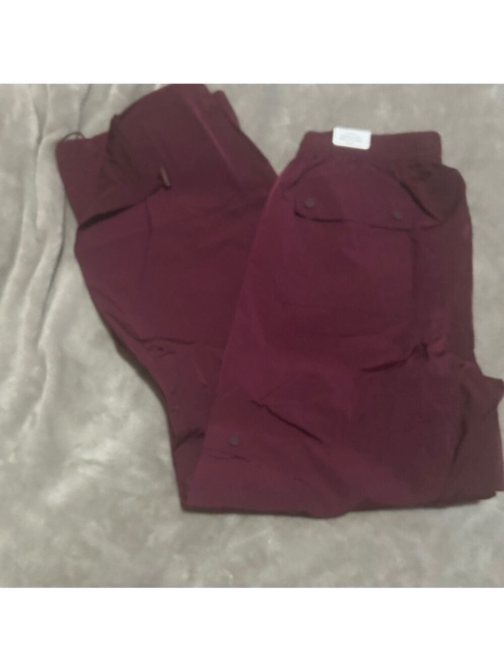 PINK Women’s Maroon Cargo Pants
